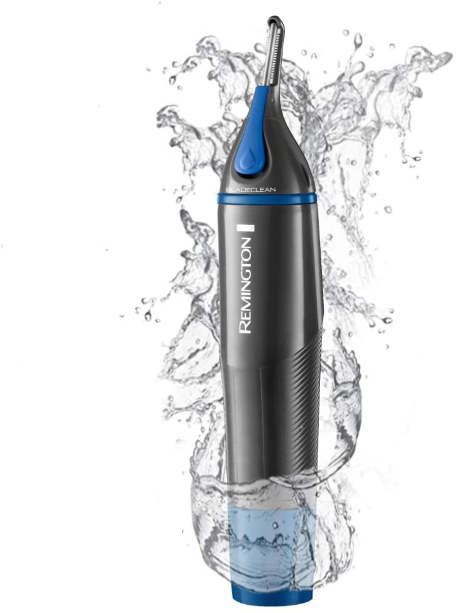 Remington NE3850 NanoSeries Hygiene Clipper Schwarz Trimmer für Nasen-, Ohren- & Augenbrauenhärchen