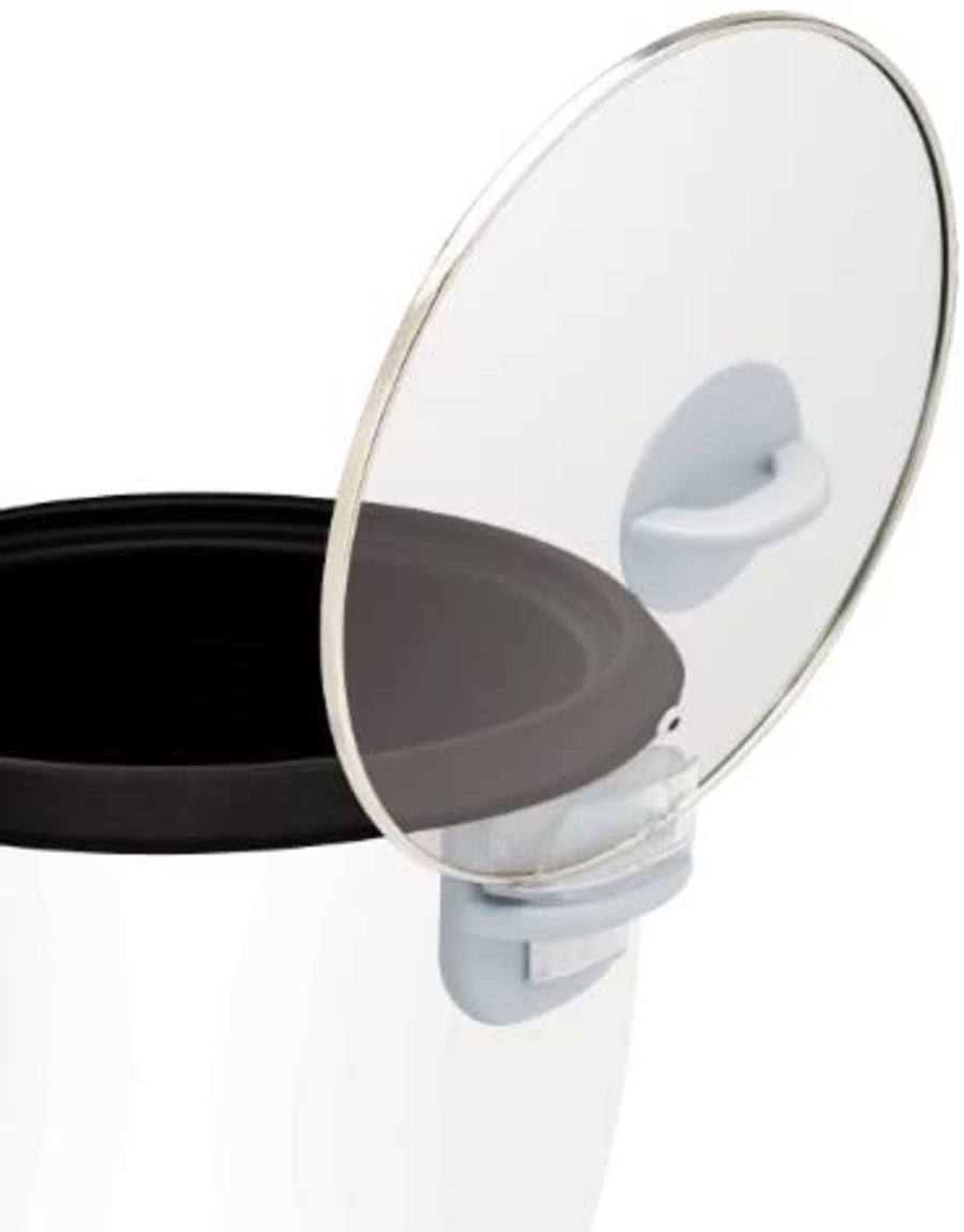 Tefal RK1011 Reiskocher mit Dampfgareinsatz, weiß  