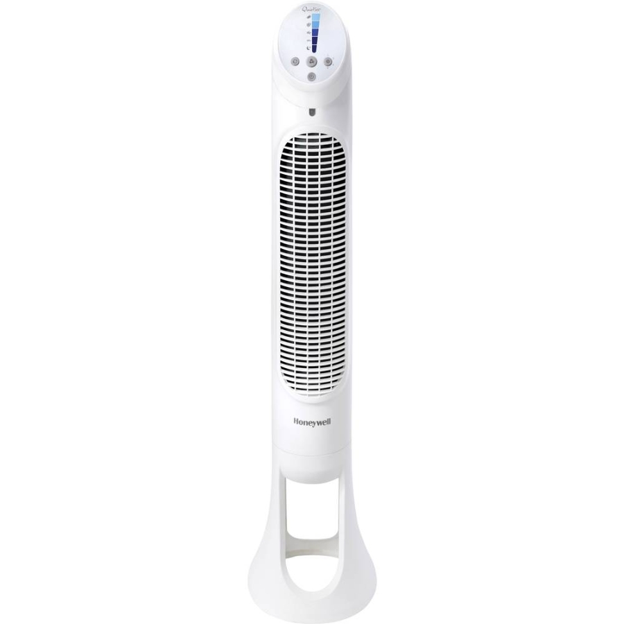 Honeywell HYF260E4 Eleganter Turmventilator mit QuietSet®-Kontrolle  zur Auswahl aus 5 Kühlstufen – von flüsterleiser