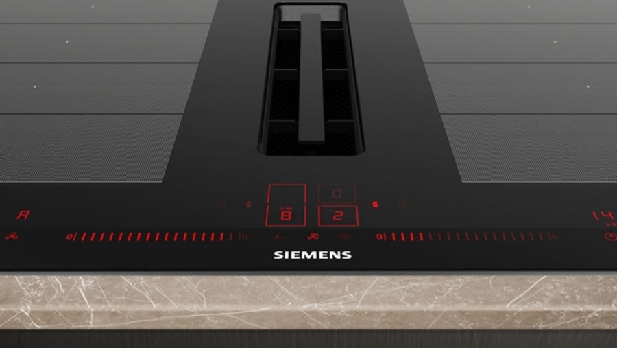 Siemens EX875LX67E IQ700 Kochfeld mit integriertem Dunstabzug  (Induktion) 80 cm 