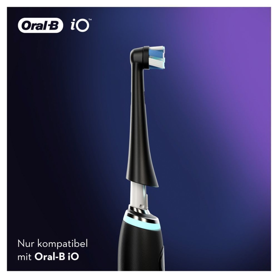 Oral-B iO Black Ultimative Reinigung Aufsteckbürsten 4er schwarz 4210201319856 