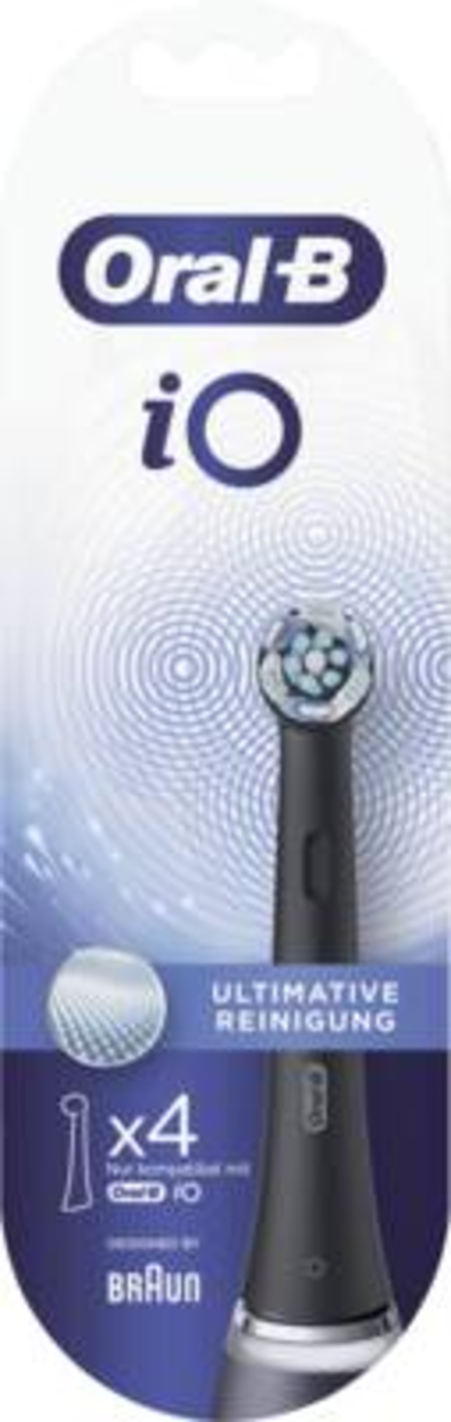 Oral-B iO Black Ultimative Reinigung Aufsteckbürsten 4er schwarz 4210201319856 