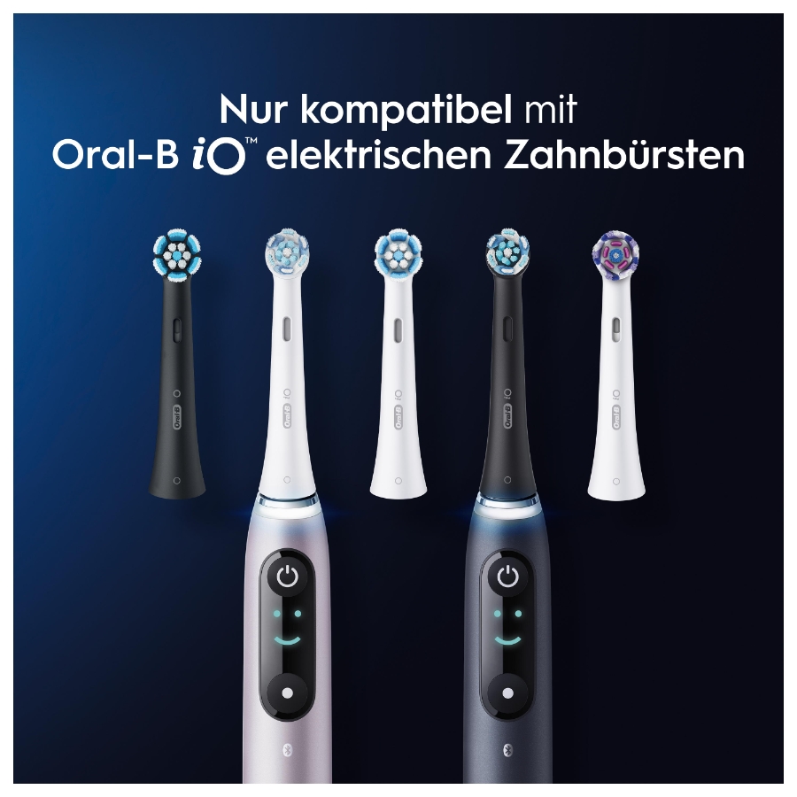 Oral-B iO Black Ultimative Reinigung Aufsteckbürsten 4er 
