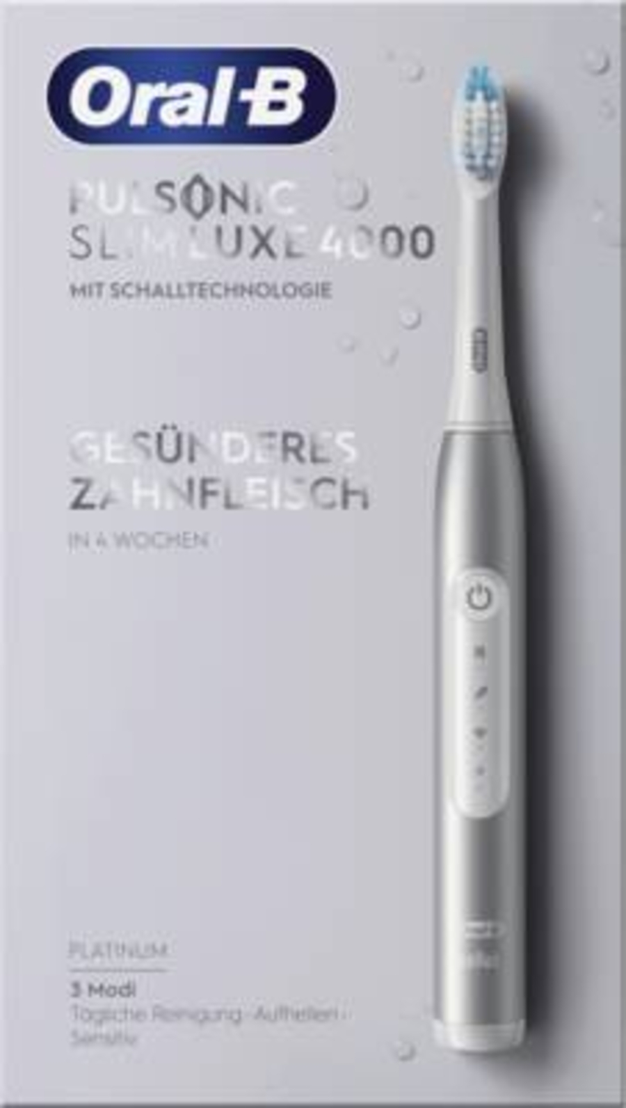 Oral-B Pulsonic Slim Luxe 4000 Platinum 4210201305644 #oralbpulsonic slim luxe 4000 platinum