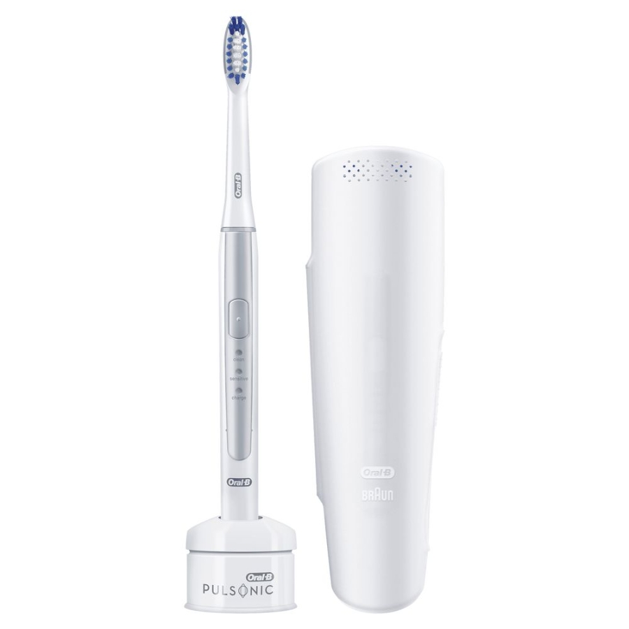 Oral-B Pulsonic Slim 1200 Schallzahnbürste Silber 