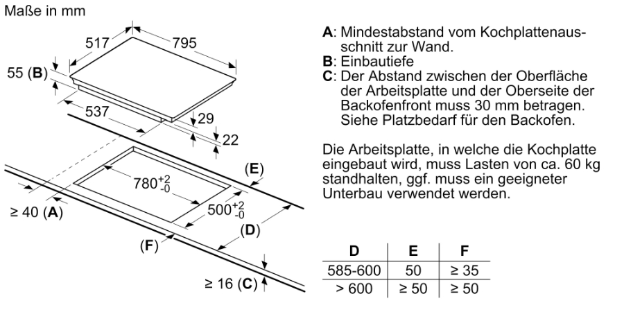 Neff TBT686QN (T68BT6QN2) Induktionskochfeld 80cm  #twistpad