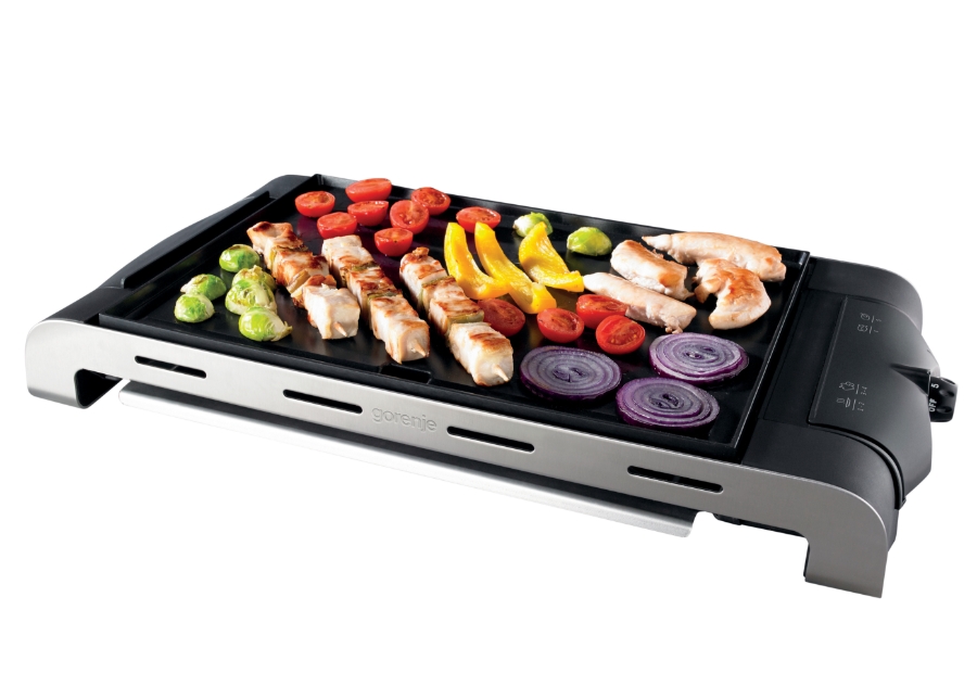 Gorenje TG 2514 B Elektro Tischgrill Edelstahl 