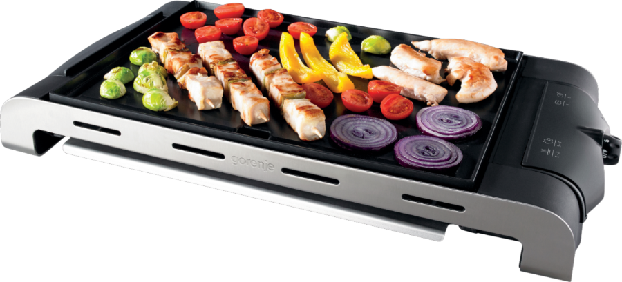 Gorenje TG 2514 B Elektro Tischgrill Edelstahl 