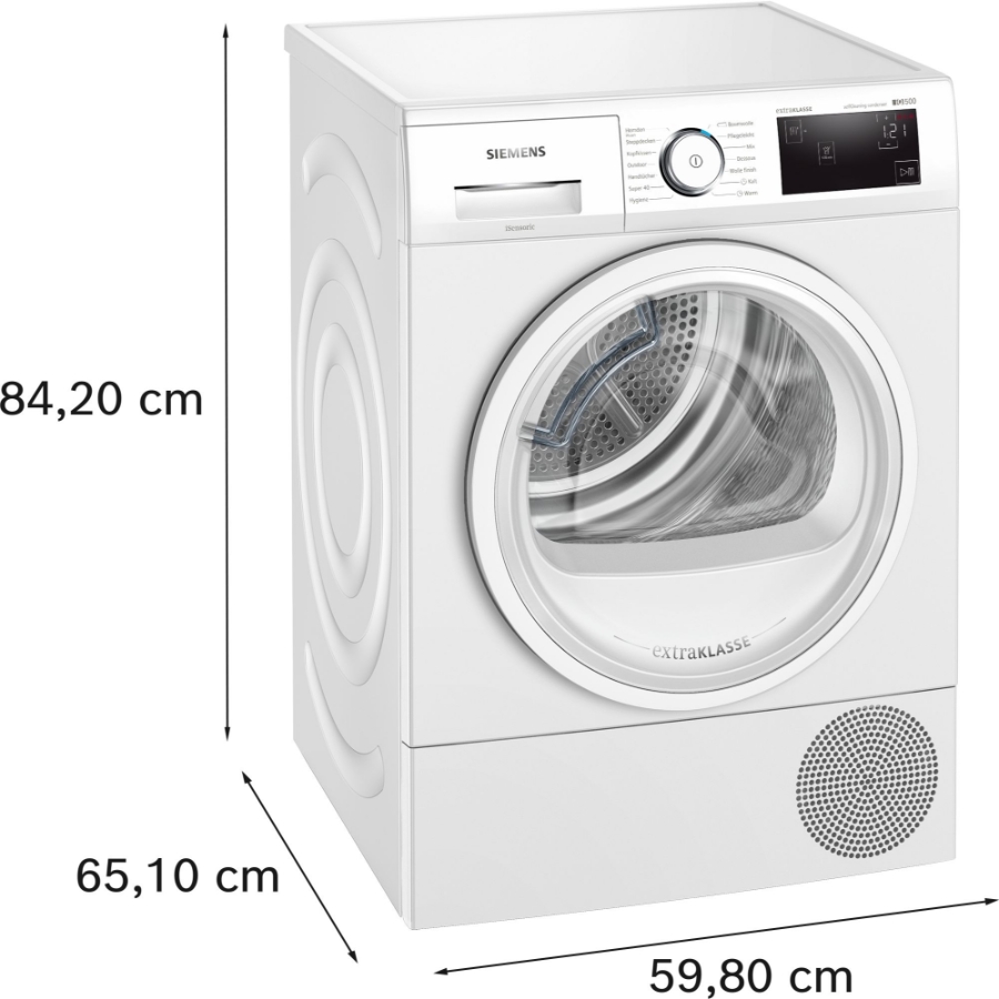 Siemens Extraklasse WT47W680 iQ500, Wärmepumpen-Trockner, 8 kg A+++