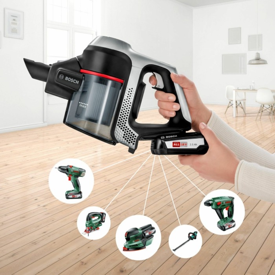 Bosch BBS612PCK Handstaubsauger mit 2 Akku 