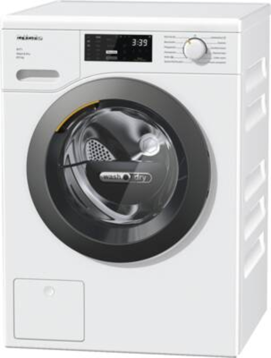 Miele WTD160 WCS 8/5 kg WT1 Waschtrockner Lotosweiß unterbaufähig 