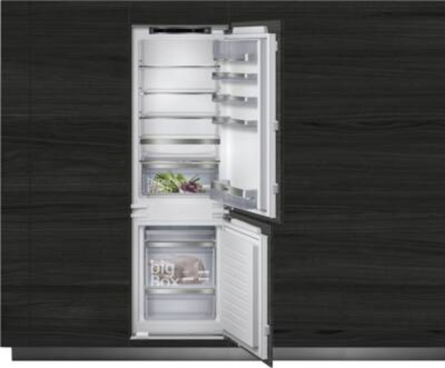 Siemens KI86SADE0 Einbau Kühl-Gefrier-Kombination Festtürtechnik  178cm Nische,Flachscharnier mit Softeinzug