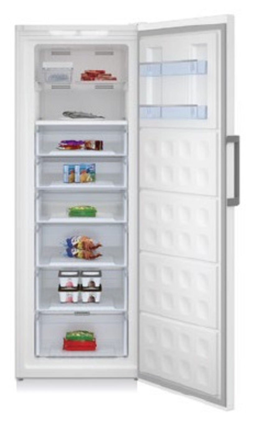 Beko RFNE448E35W Gefrierschrank, 70cm, 404l, NoFrost Höhe: 191,2cm, Breite: 70cm