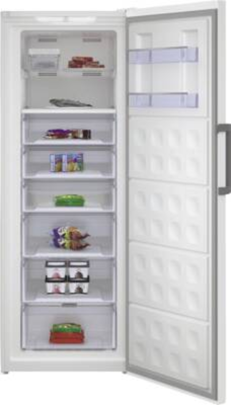 Beko RFNE448E35W Gefrierschrank, 70cm, 404l, NoFrost Höhe: 191,2cm, Breite: 70cm