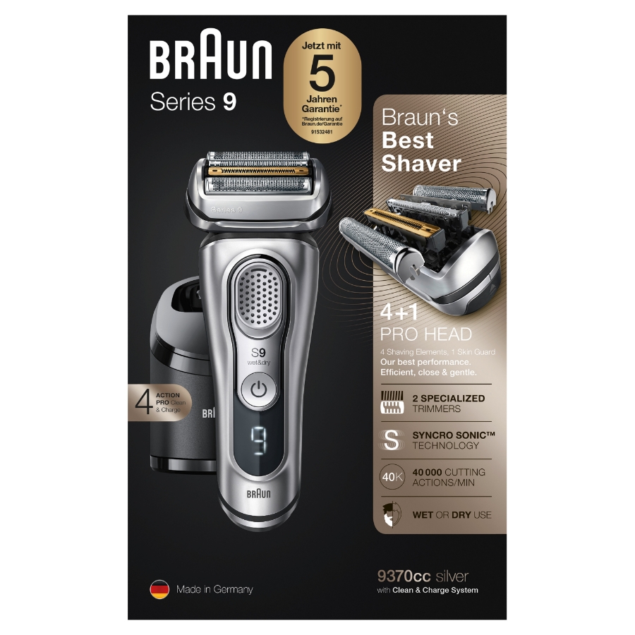 Braun Personal Care Series 9 9370cc Elektrorasierer 
