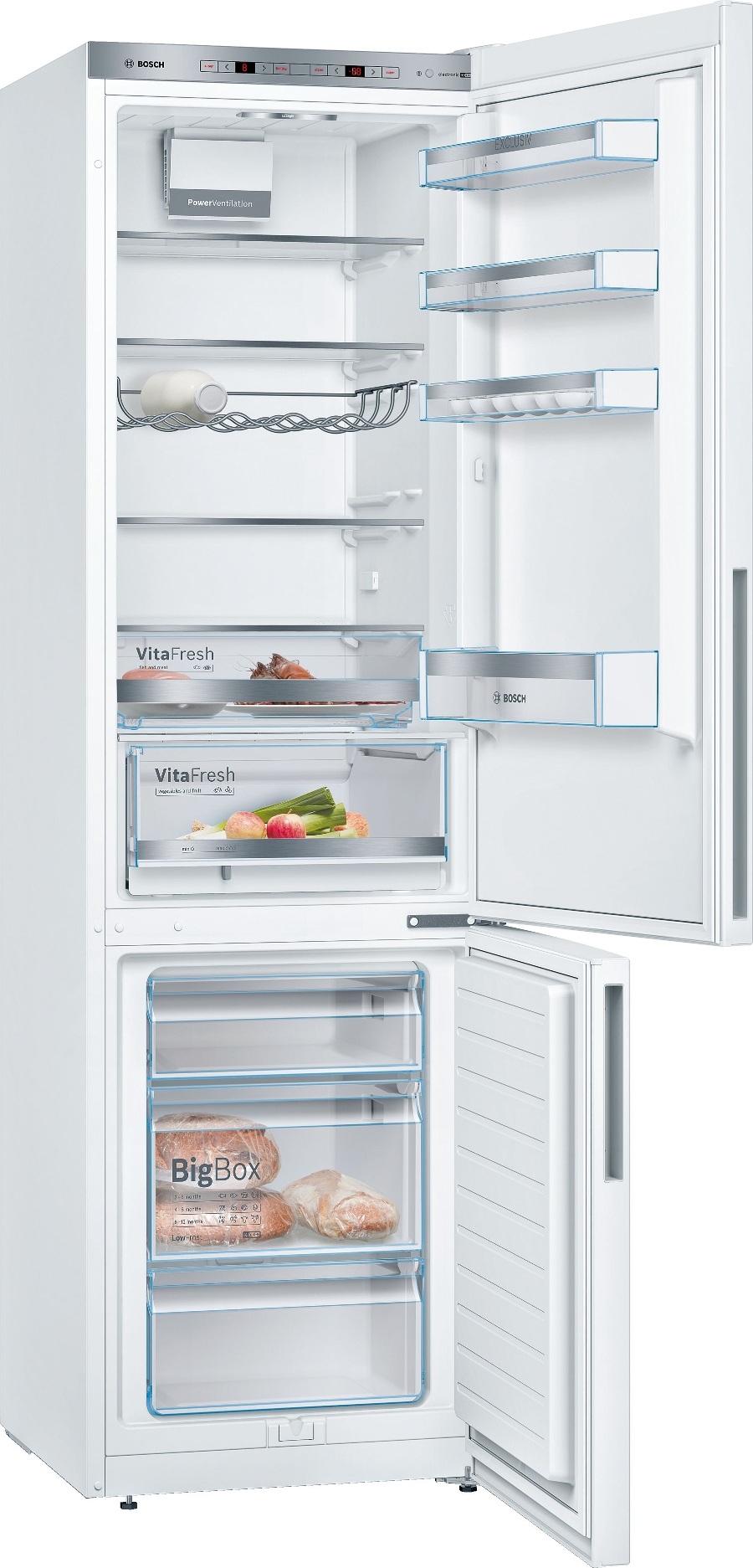 Bosch KGE39AWCA  Freistehende Kühl-Gefrier-Kombination mit