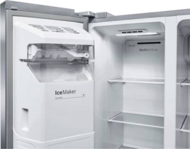 Bosch KAD93AIEP Side by Side NoFrost 562 Liter 178.7 x 90.8 cm, Gebürsteter Stahl AntiFingerprint