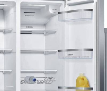 Bosch KAD93AIEP Side by Side NoFrost 562 Liter 178.7 x 90.8 cm, Gebürsteter Stahl AntiFingerprint