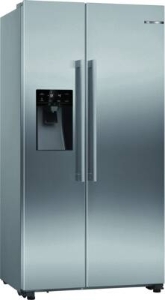 Bosch KAD93AIEP Side by Side NoFrost 562 Liter 178.7 x 90.8 cm, Gebürsteter Stahl AntiFingerprint