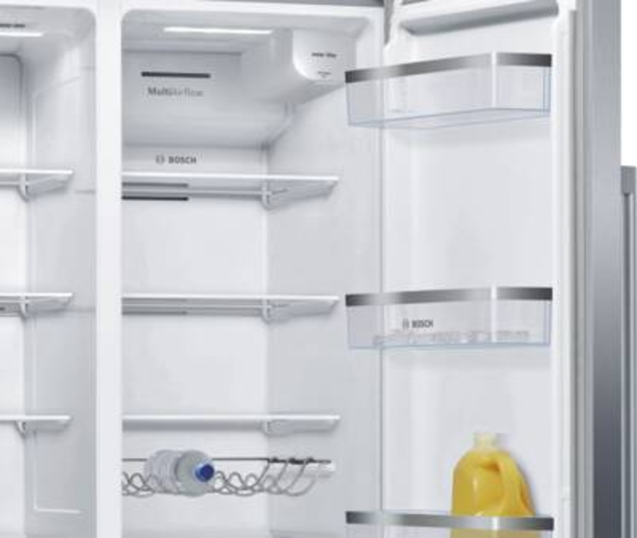 Bosch KAD93AIEP Side by Side NoFrost 562 Liter 178.7 x 90.8 cm, Gebürsteter Stahl AntiFingerprint