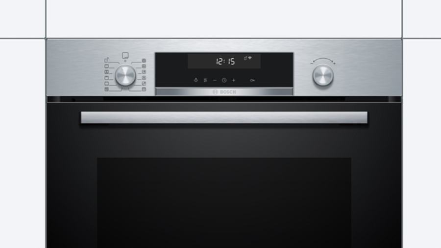 Bosch HBG5780S6 Serie 6 Einbau Backofen Pyrolyse Edelstahl Pyrloyse( Selbstreinigung)