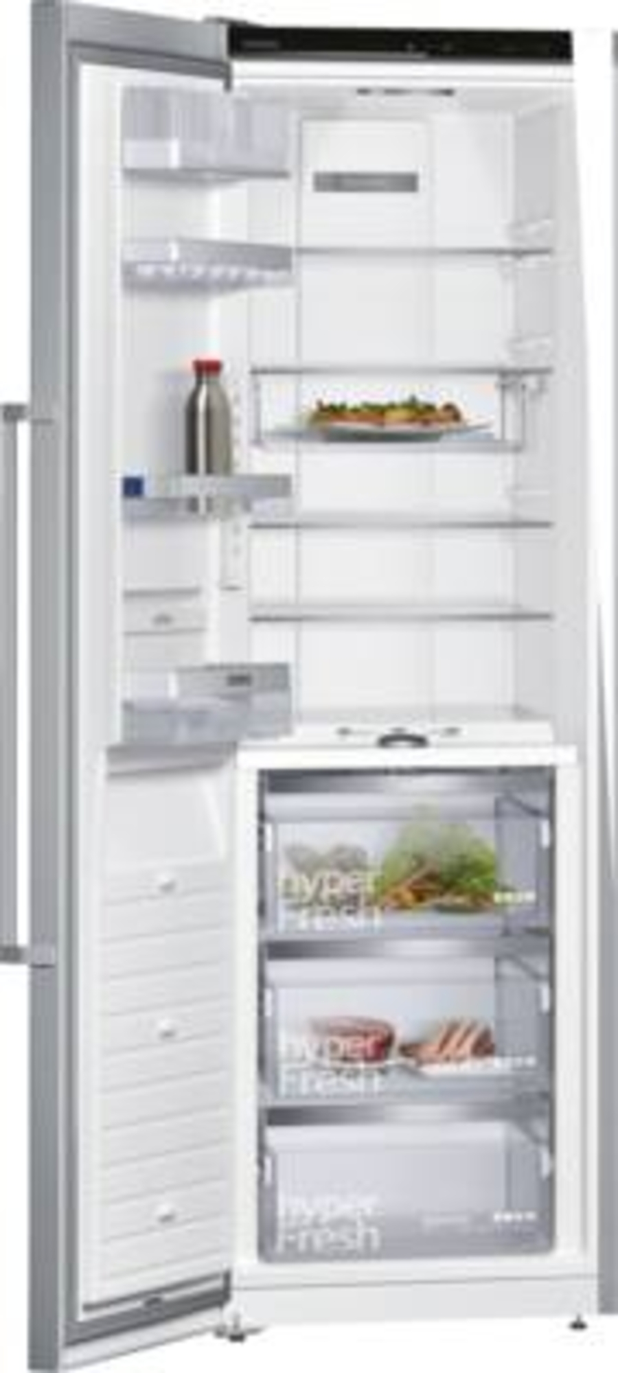 Siemens KS36FPIDP   Kühlschrank Stand HxB:186 x 60 cm Edelstahl 