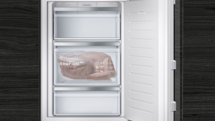 Siemens GI21VAFE0 iQ500 Gefrierschrank Einbau 88 cm Nische Festtür 87.4 x 55.8 cm