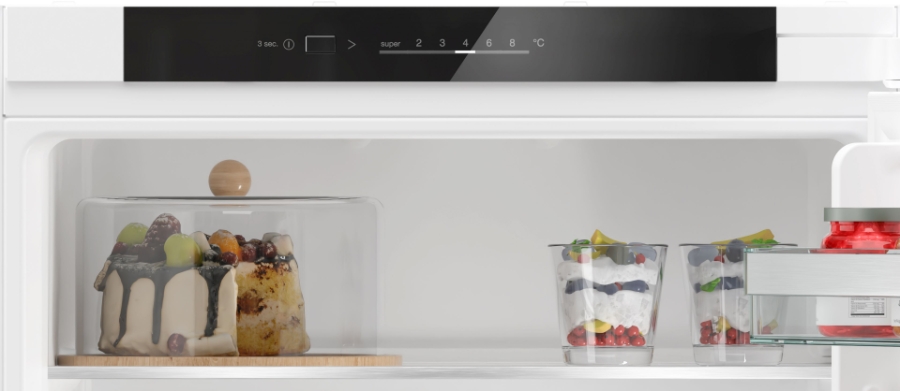 Siemens KI87VVSE0 iQ300 Einbau-Kühl-Gefrier-Kombination mit Gefrierbereich unten 177.2 x 54.1 cm