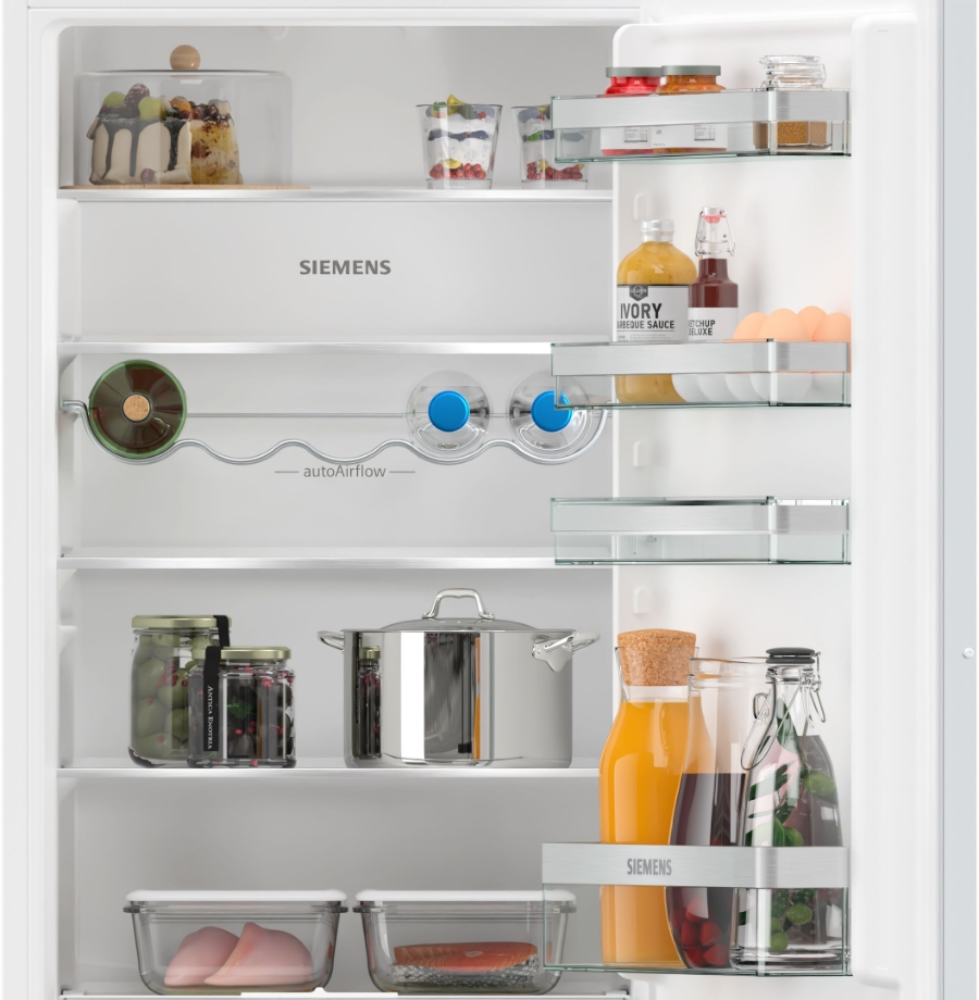 Siemens KI87VVSE0 iQ300 Einbau-Kühl-Gefrier-Kombination mit Gefrierbereich unten 177.2 x 54.1 cm
