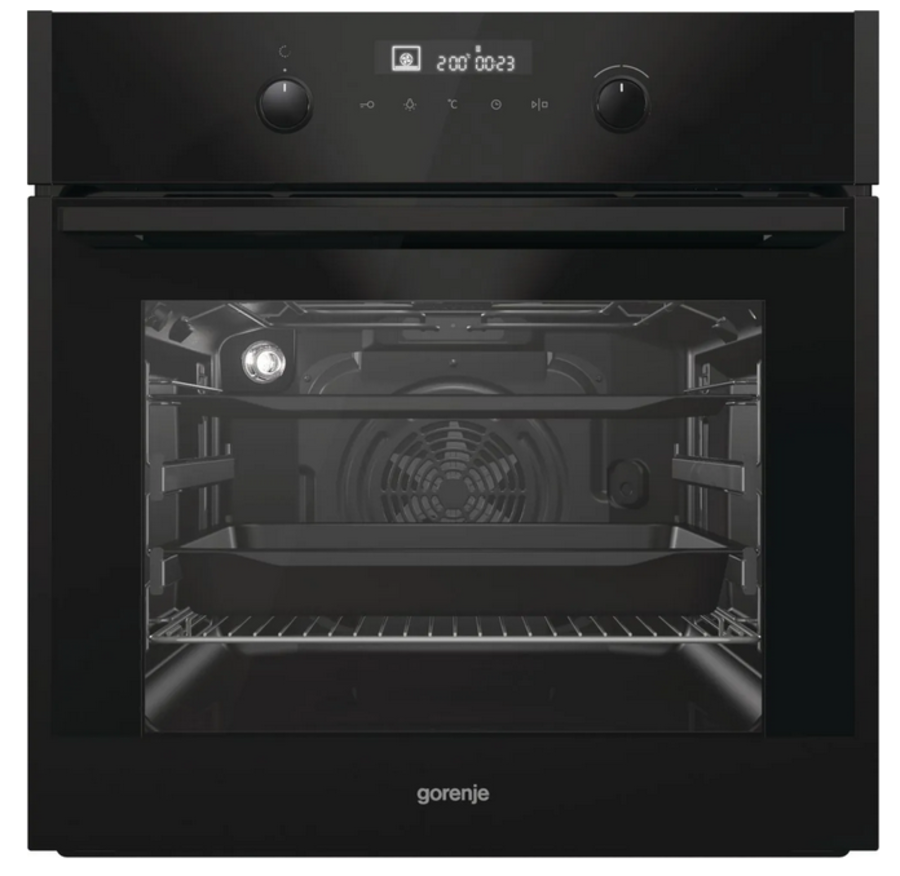 Gorenje BO747A33BG Einbaubackofen Schwarz Gerätemaß (B x H x T): 59,7 × 59,5 × 54,7 cm