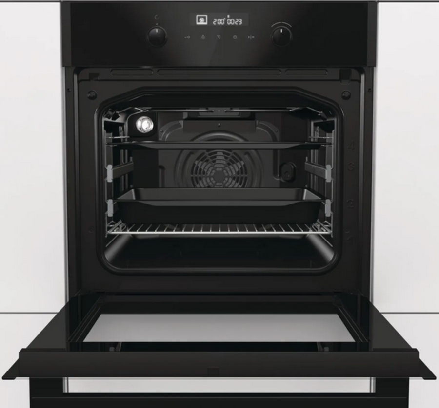 Gorenje BO747A33BG Einbaubackofen Schwarz Gerätemaß (B x H x T): 59,7 × 59,5 × 54,7 cm