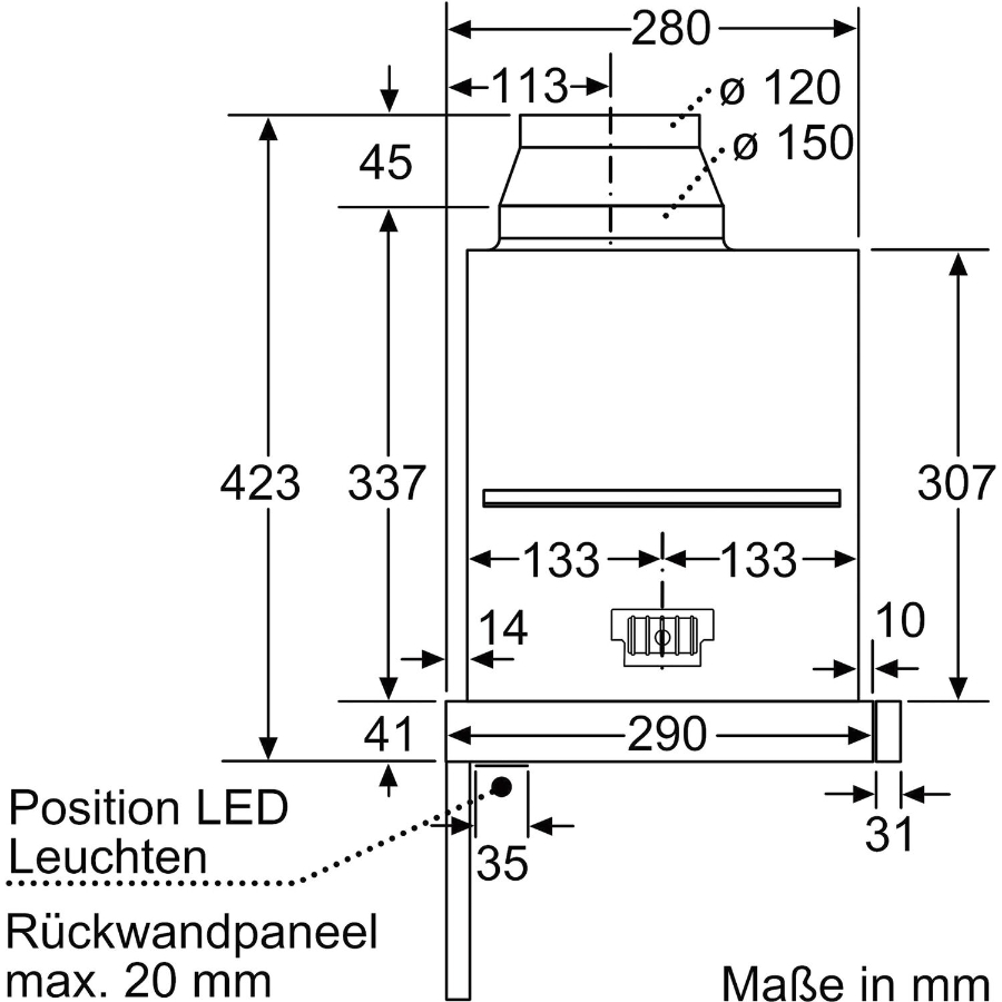 Siemens LI69SA684 iQ700  Flachschirm-Dunstabzugshaube 935m3/h (Abluft),780m3/h (Umluft),Touch-Control-Bedienung 