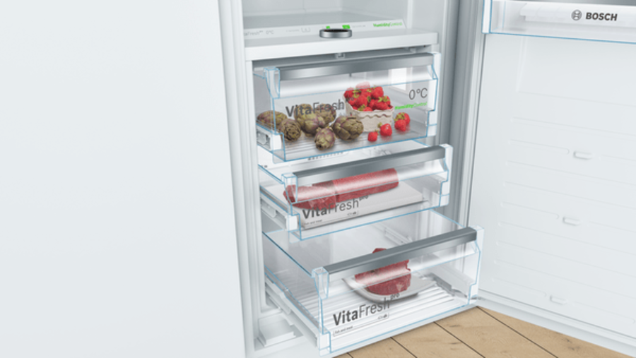 Bosch KIF81PFE0  Einbau-Kühlschrank 289l Festtür davon 83l Kaltlagerzone (0°C) 