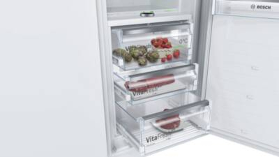Bosch KIF81PFE0  Einbau-Kühlschrank 289l Festtür davon 83l Kaltlagerzone (0°C) 