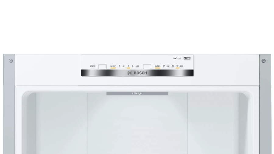 Bosch KGN39VLDA Kühl-Gefrier-Kombination Edelstahl-Look NoFrost Abmessungen (HxBxT):2030x600x660mm 