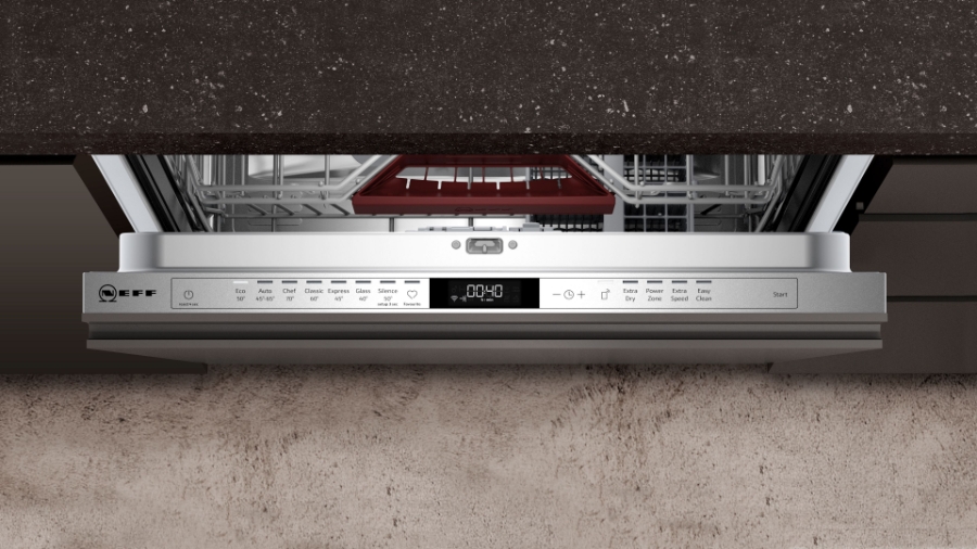 Neff S257EAX36E N70 XXL Geschirrspüler Einbau vollintegriert 60cm "86,5 cm Nische" Home Connect, TimeLight 