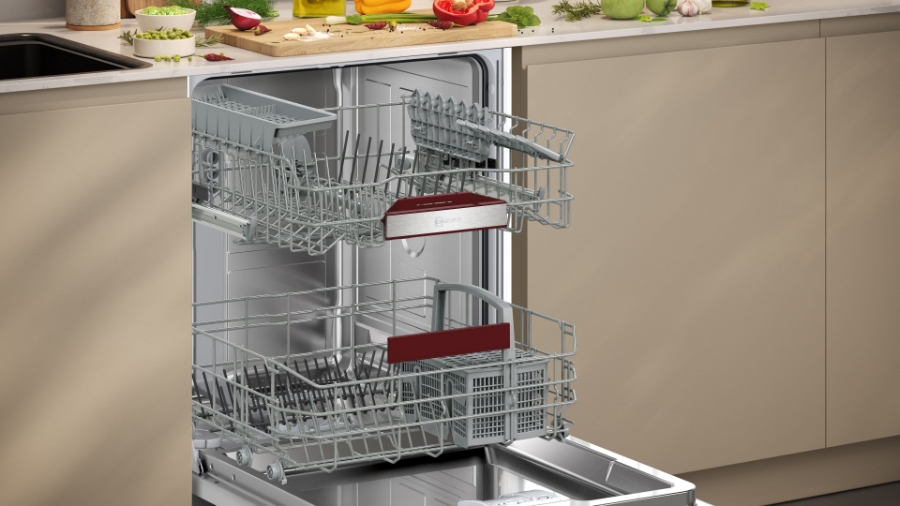 Neff S257EAX36E N70 XXL Geschirrspüler Einbau vollintegriert 60cm "86,5 cm Nische" Home Connect, TimeLight 