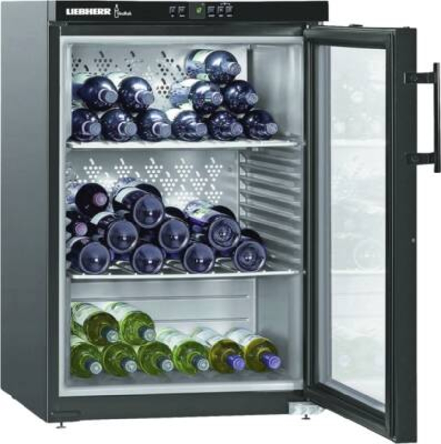 Liebherr WKb 1812 Weinlagerschrank Stand Schwarz