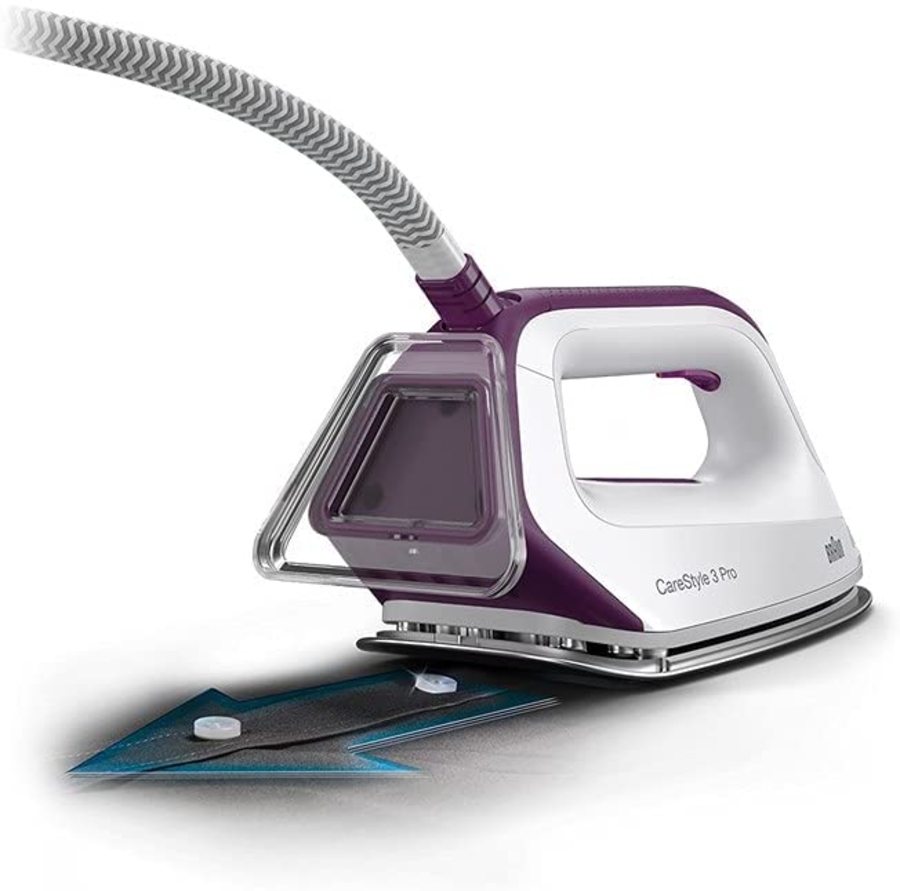 Braun Domestic Home IS3155 VI CareStyle 3 Pro Dampfbügelstation   mit FreeGlide-3D Bügelsohle,2400W,6.5 bar