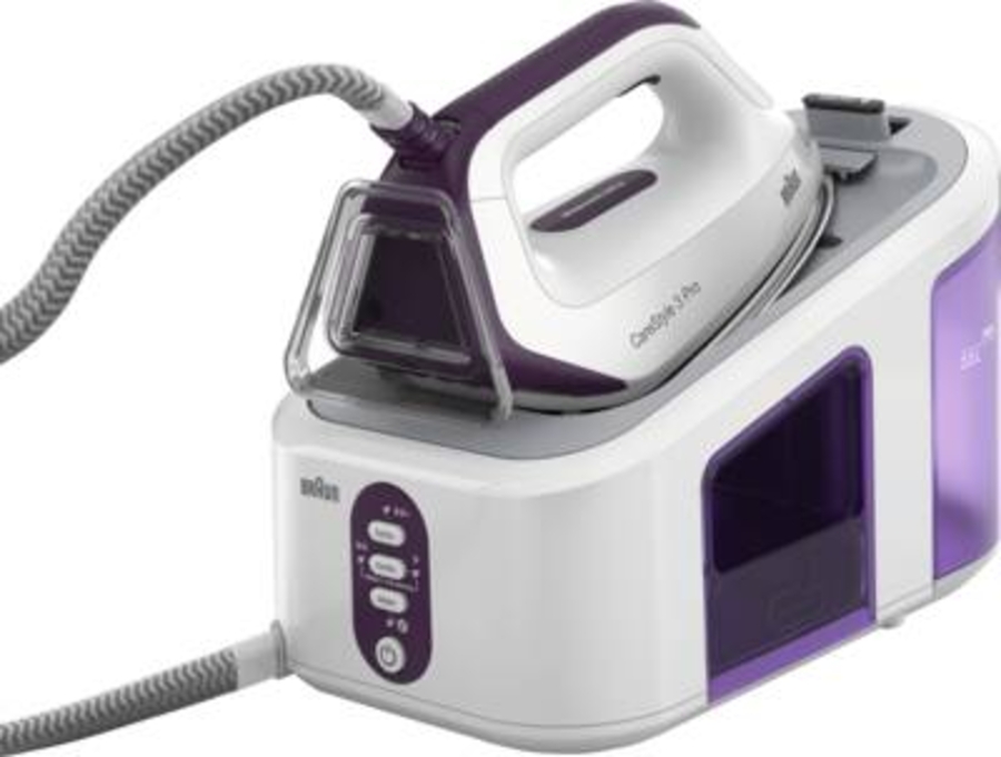 Braun Domestic Home IS3155 VI CareStyle 3 Pro Dampfbügelstation   mit FreeGlide-3D Bügelsohle,2400W,6.5 bar
