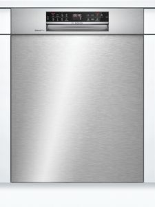 Bosch SMU6ECS57E Unterbau-Einbau Geschirrspüler,60cm, Edelstahl mit Besteckschublade