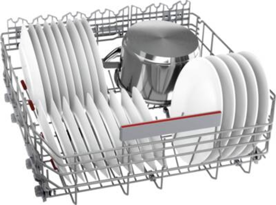 Bosch SMU6ECS57E Unterbau-Einbau Geschirrspüler,60cm, Edelstahl mit Besteckschublade