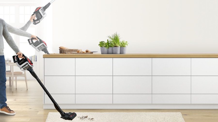 Bosch BSS81POW1  Akkustaubsauger Unlimited 8 ProPower Schwarz