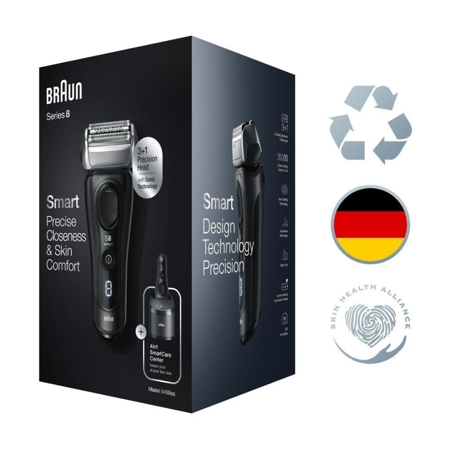 Braun Personal Care 8450cc Series 8  Elektrorasierer 