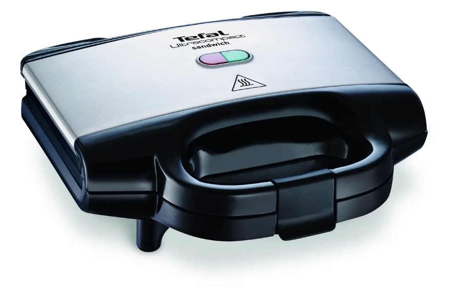 Tefal SM1552 Sandwichmaker Ultracompact  Edelstahl-Schwarz