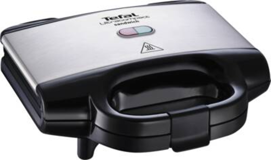 Tefal SM1552 Sandwichmaker Ultracompact  Edelstahl-Schwarz