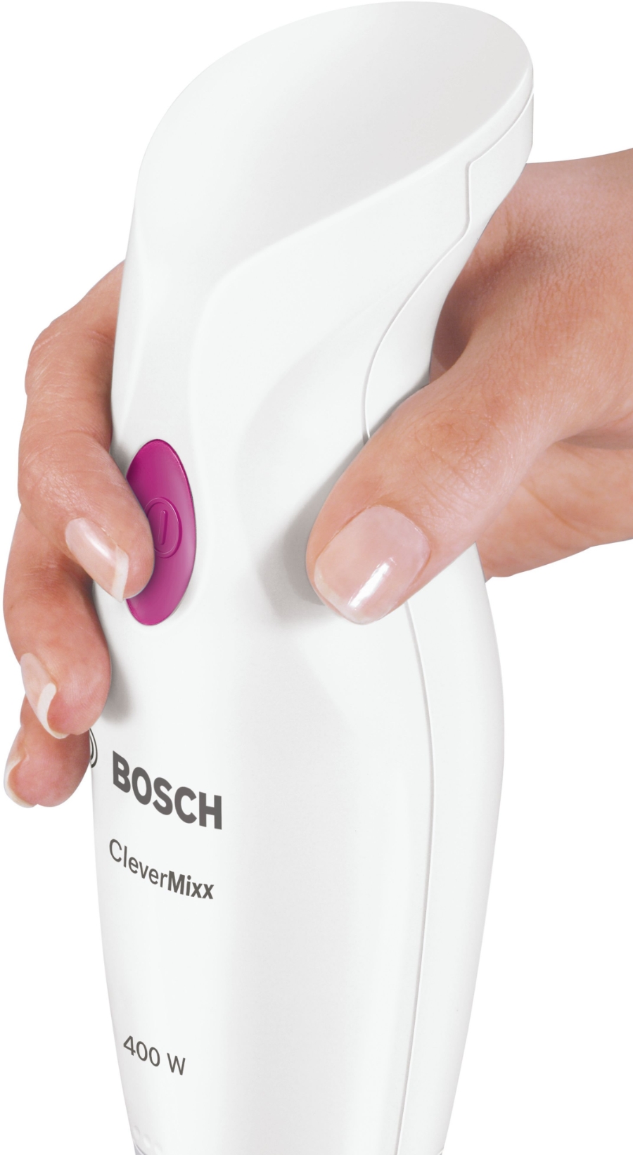 Bosch MSM2410PW CleverMixx Fun Stabmixer Weiss-Purple