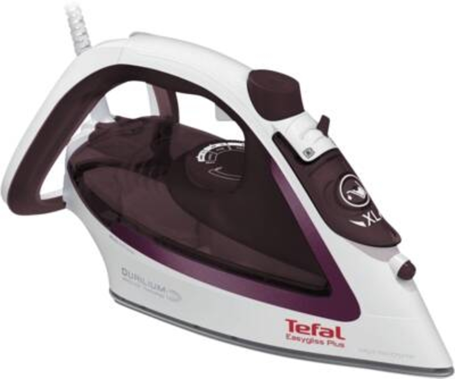 Tefal FV5714 Bügeleisen Weiss-Bordeaux 2400W 190 g/Min. 