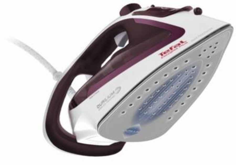 Tefal FV5714 Bügeleisen Weiss-Bordeaux 2400W 190 g/Min. 