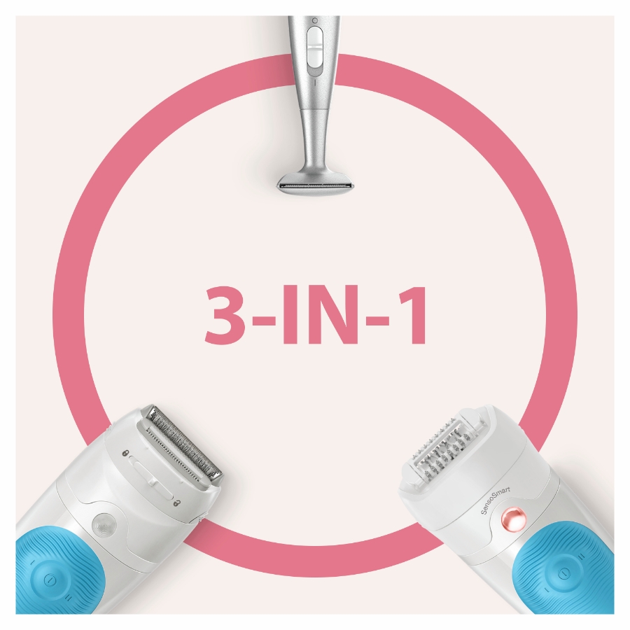 Braun Personal Care Silk-epil 5 5-810 Epilierer SensoSmart Wet&Dry 